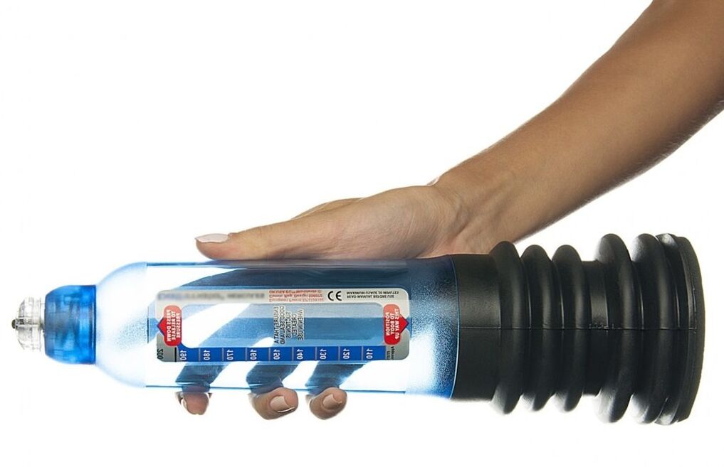 L'hydropompe assurera une croissance sûre du pénis