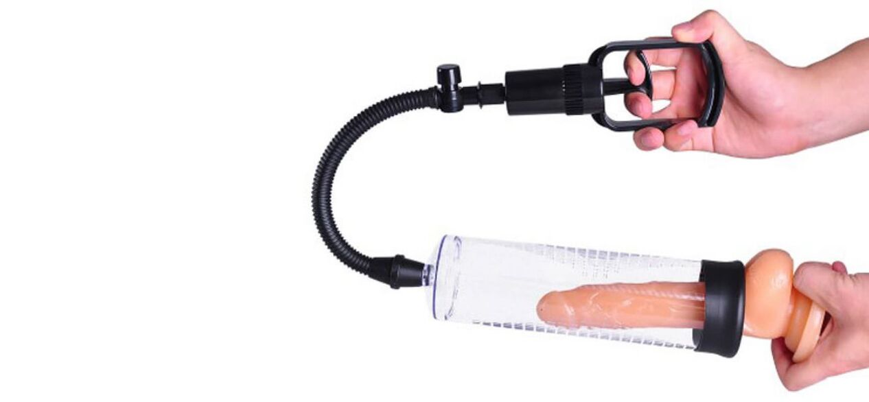 Une pompe à vide vous aidera à agrandir rapidement votre pénis à la maison