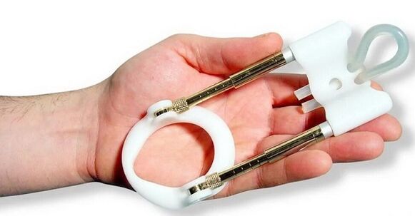 extenseur pour l'agrandissement du pénis